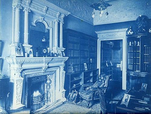 Викторианские интерьеры конца XIX века в цианотипии () Викторианские интерьеры конца XIX века в цианотипии