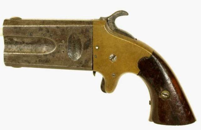 Двуствольный пистолет компании Американ Армс (American Arms Double Barrel Derringer) и его разновидности