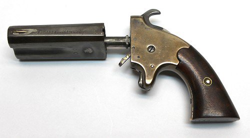 Двуствольный пистолет компании Американ Армс (American Arms Double Barrel Derringer) и его разновидности
