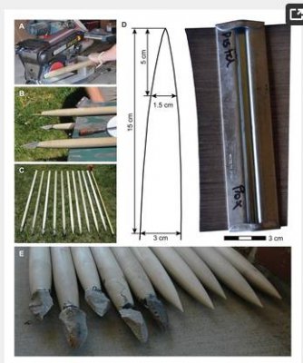 Известна убойная сила оружия древних людей