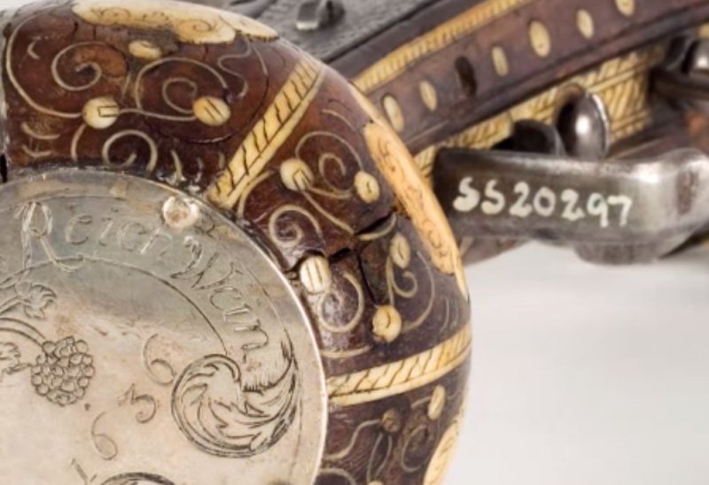 Кремневый револьвер 1597 года