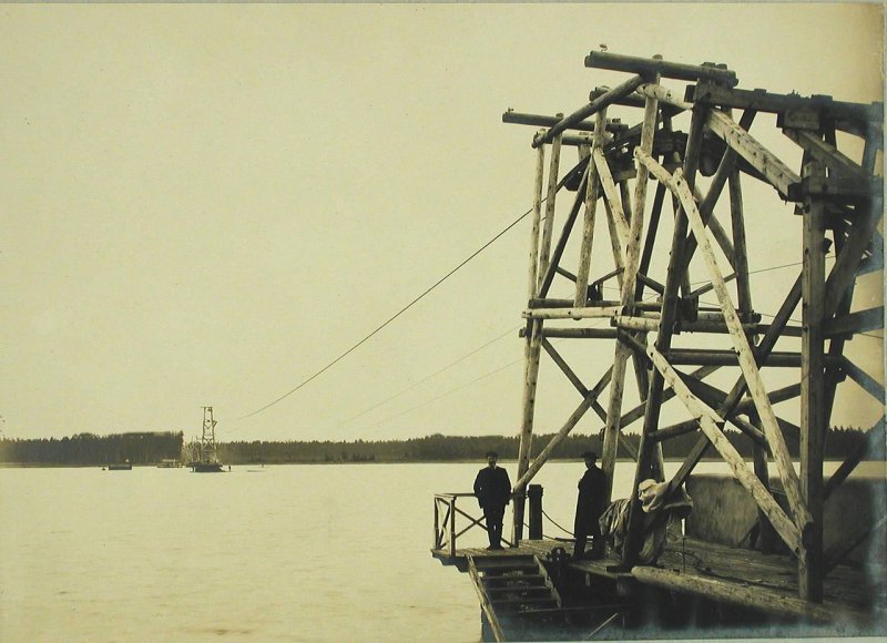 Минная пристрелочная станция Обуховского завода. 4 января - 7 августа 1908 года