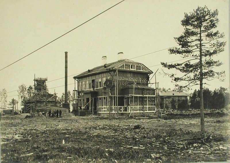 Минная пристрелочная станция Обуховского завода. 4 января - 7 августа 1908 года