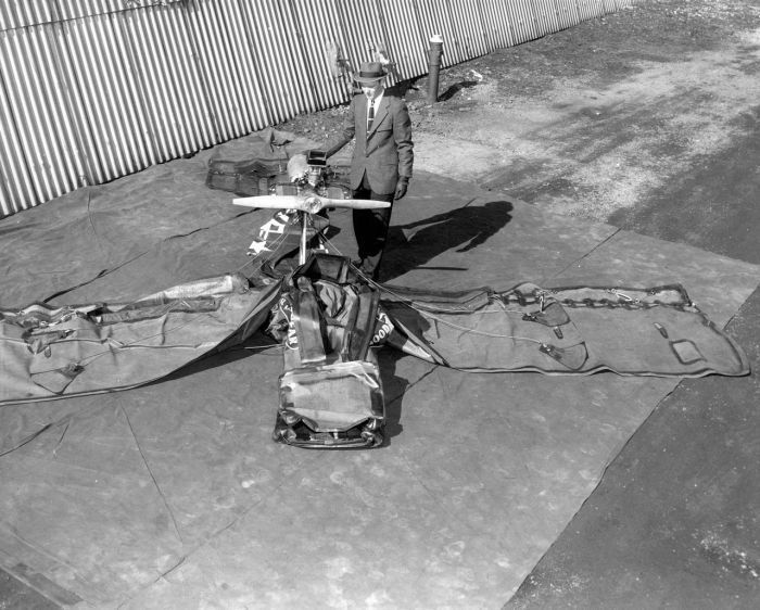 Настоящий надувной самолет, который был создан во время Второй мировой войны () Настоящий надувной самолет, который был создан во время Второй мировой войны