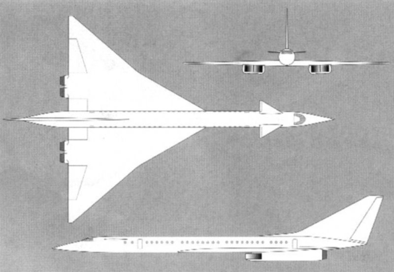 Неизвестный ГВФ - Ту-135П