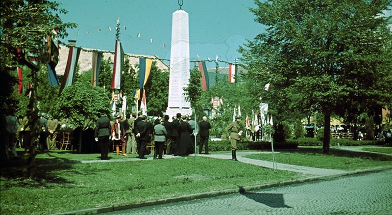 Парад венгерской армии 20 июня 1942