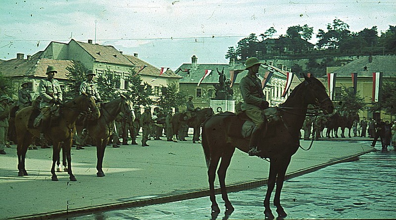 Парад венгерской армии 20 июня 1942