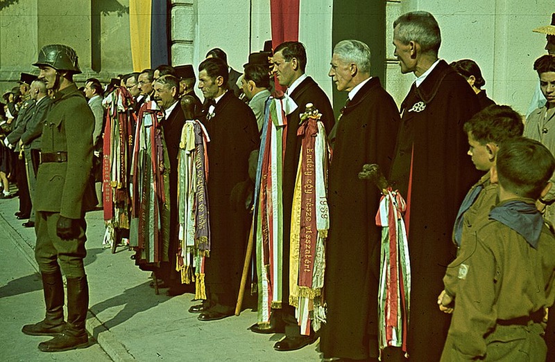 Парад венгерской армии 20 июня 1942