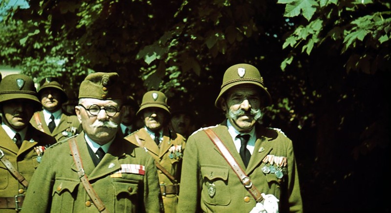 Парад венгерской армии 20 июня 1942