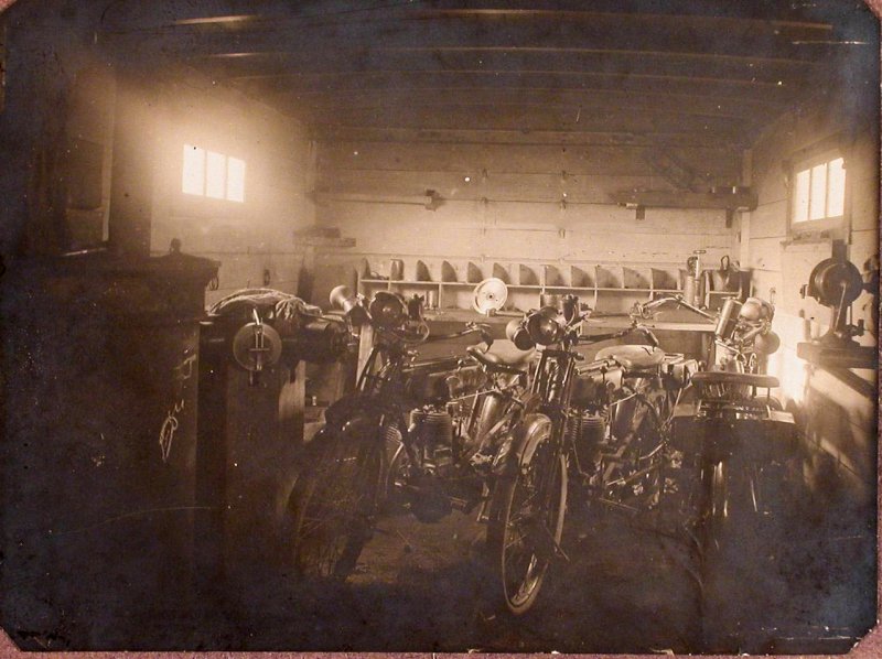 Подвижная авиационная мастерская II-й авиационной роты. 1914-1916