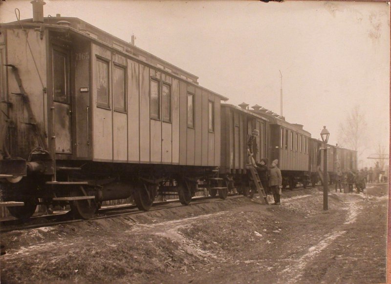 Подвижная авиационная мастерская II-й авиационной роты. 1914-1916