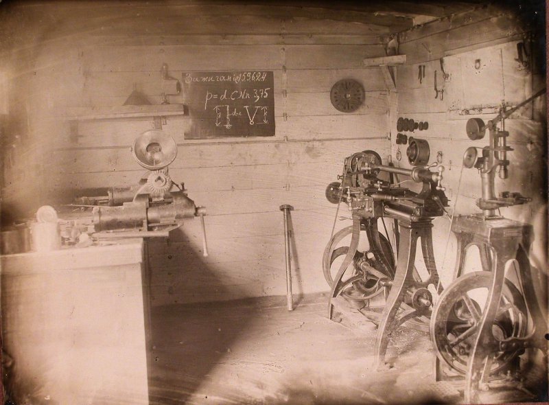 Подвижная авиационная мастерская II-й авиационной роты. 1914-1916