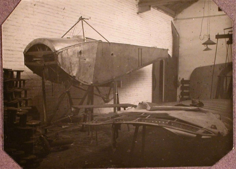 Подвижная авиационная мастерская II-й авиационной роты. 1914-1916