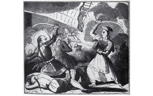 Прекрасная половина человечества в Пиратстве