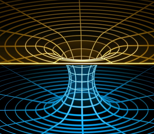 Сквозь кротовую нору () Сквозь кротовую нору