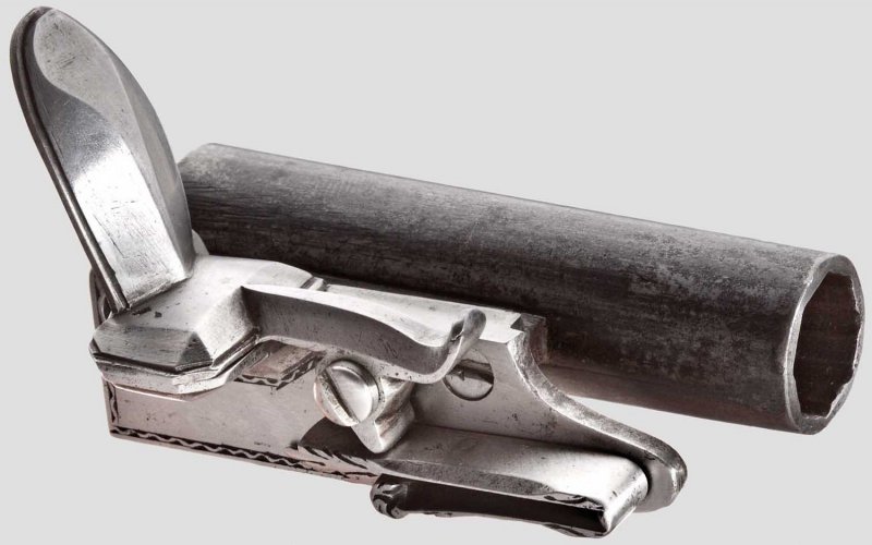 Казнозарядный кремневый пистолет начала 18 века () Казнозарядный кремневый пистолет начала 18 века