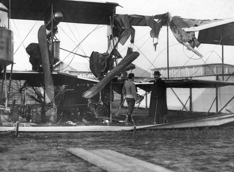 Конкурс военных аэропланов на Корпусном аэродроме. Сентябрь 1913