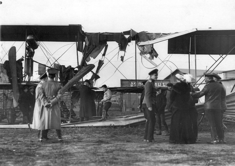 Конкурс военных аэропланов на Корпусном аэродроме. Сентябрь 1913