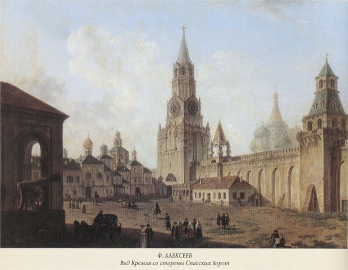 Москва 1800 года на картинах Федора Алексеева