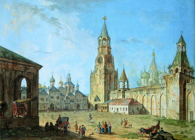 Москва 1800 года на картинах Федора Алексеева