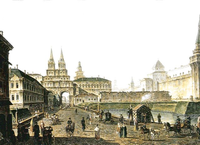 Москва 1800 года на картинах Федора Алексеева