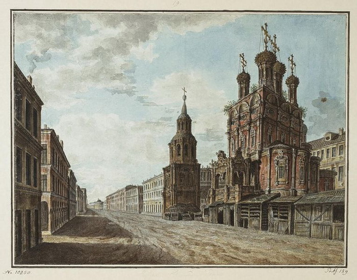 Москва 1800 года на картинах Федора Алексеева
