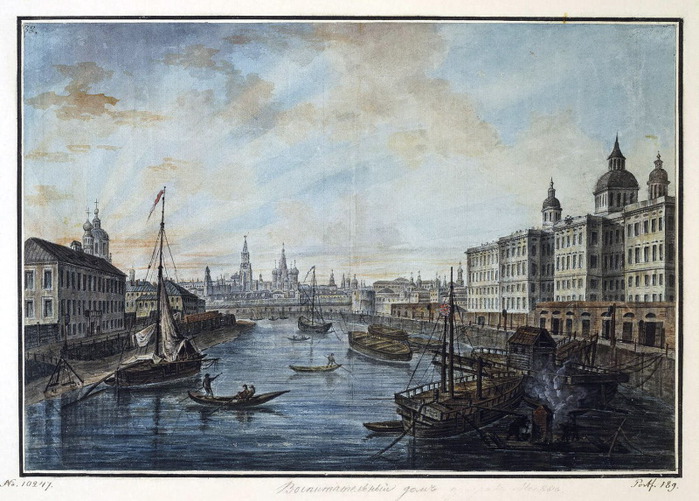 Москва 1800 года на картинах Федора Алексеева