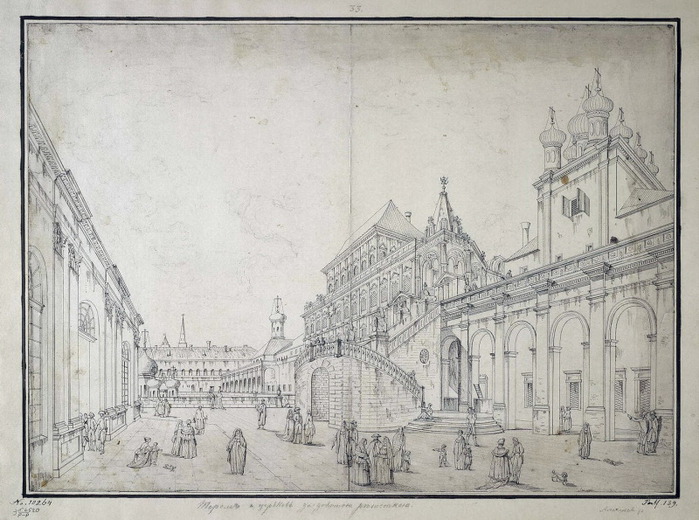 Москва 1800 года на картинах Федора Алексеева