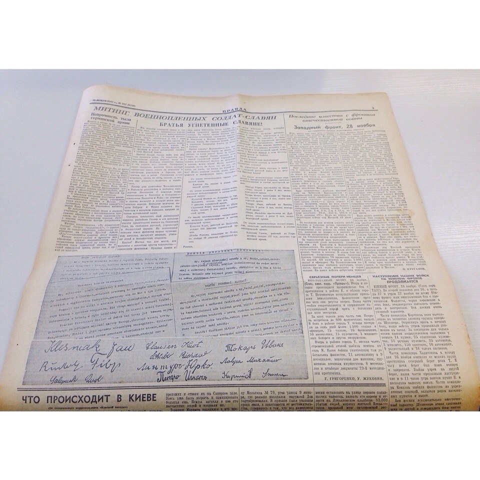 Один день - одна правда. 29 ноября