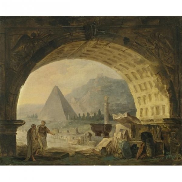 Робер Юбер: "Живописец руин" () Робер Юбер: "Живописец руин"