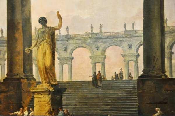 Робер Юбер: "Живописец руин" () Робер Юбер: "Живописец руин"