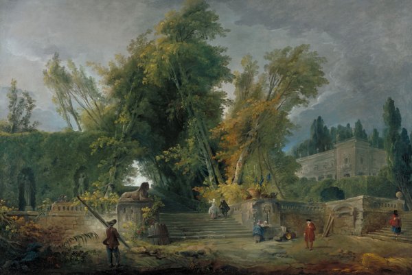 Робер Юбер: "Живописец руин" () Робер Юбер: "Живописец руин"