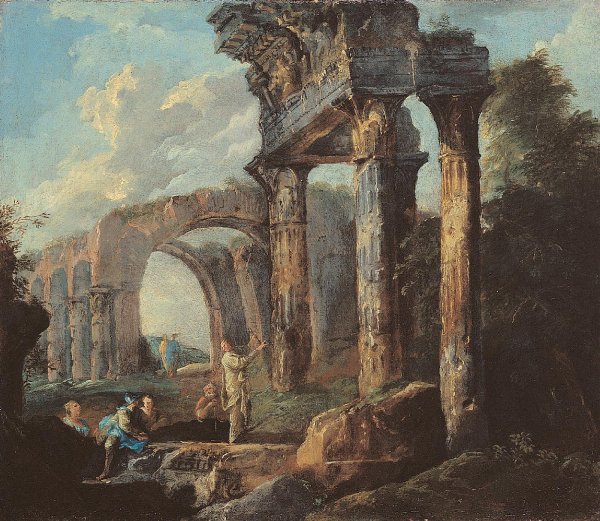 Робер Юбер: "Живописец руин" () Робер Юбер: "Живописец руин"