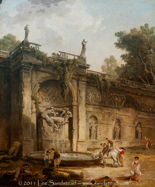 Робер Юбер: "Живописец руин" () Робер Юбер: "Живописец руин"