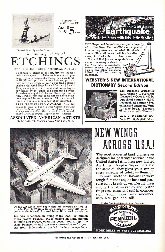 Журналы «National Geographic» 30-х годов () Журналы «National Geographic» 30-х годов