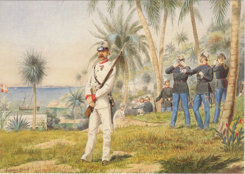 Датская колониальная империя в Старом и Новом свете и ее защитники