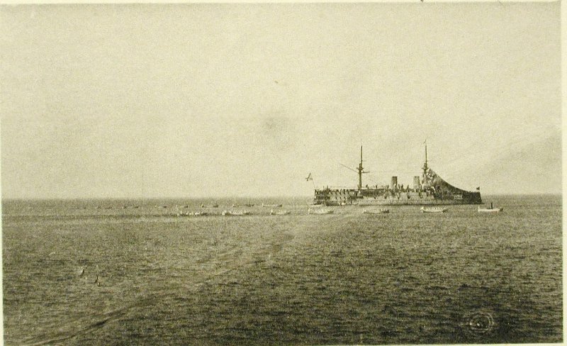 Русская эскадра в Чифу (Китай). 1895