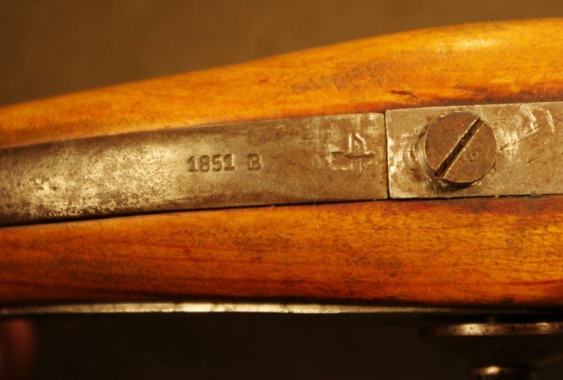 Русский солдатский капсюльный пистолет образца 1848 года
