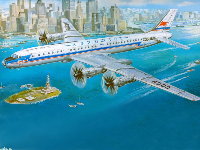 Советский лайнер – прототип В-767, А-340