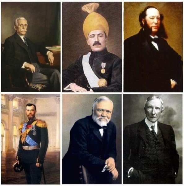 6 самых богатых людей за всю историю