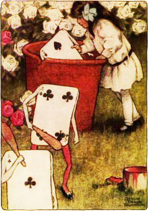 История иллюстрирования книги "Алиса в стране чудес"