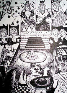 История иллюстрирования книги "Алиса в стране чудес"