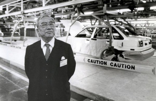 Один из основателей корпорации «Toyota Motors» Эйдзи Тойода