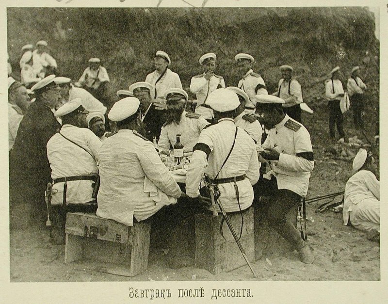 Русская эскадра в Чифу (Китай). 1895. Часть 2