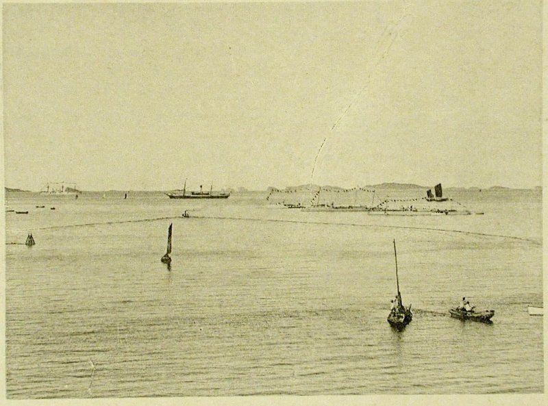 Русская эскадра в Чифу (Китай). 1895. Часть 2