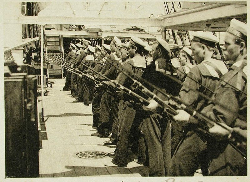 Русская эскадра в Чифу (Китай). 1895. Часть 2