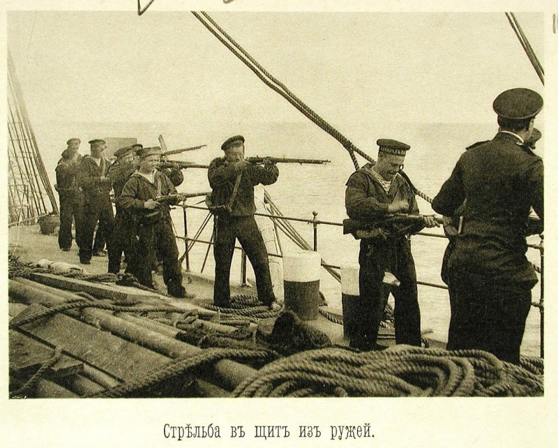 Русская эскадра в Чифу (Китай). 1895. Часть 2