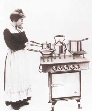 Как появились кухонные плиты? () Как появились кухонные плиты?