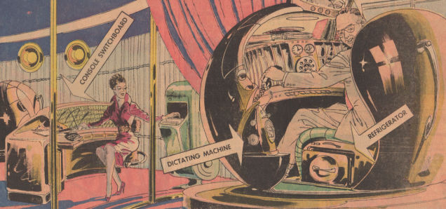 Как в 1958 году представляли технический прогресс в начале XXI века () Как в 1958 году представляли технический прогресс в начале XXI века