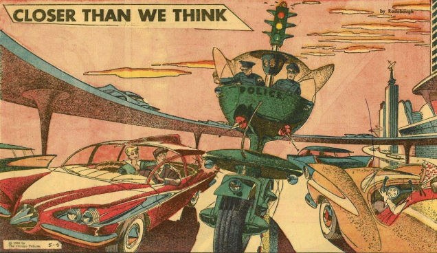 Как в 1958 году представляли технический прогресс в начале XXI века () Как в 1958 году представляли технический прогресс в начале XXI века